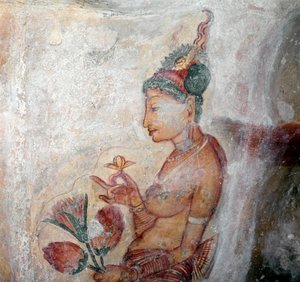 View of the maid by Sri Lankan School