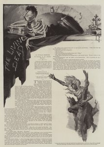 Illustration for The Living Dead, by Outram Tristram