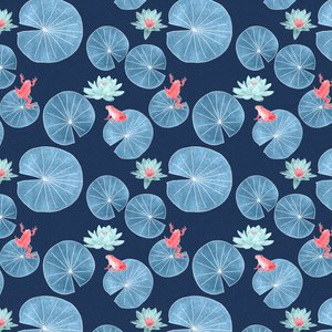Lilypond pattern II by Stacy Hsu