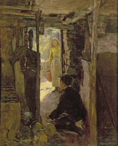 At the Cottage Door