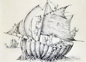 The Ship, c1850-1890 by Stanislas Lepine