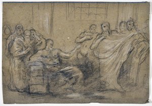 Ancient Scene Study by Stanislas Torrents y de Amat