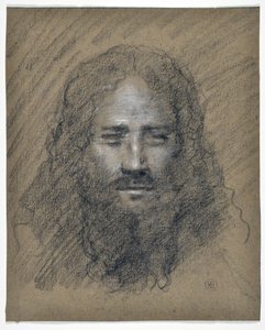 Head of Bearded Man by Stanislas Torrents y de Amat