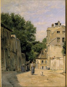 Montmartre, rue Saint Vincent by Stanislas Victor Edouard Lepine