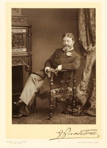 Sir Francesco Paolo Tosti (1847-1916), song composer, portrait photograph