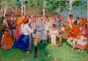 Uhlans, Uhlans, the Boys Pretty a Picture... by Stanislaw Janowski