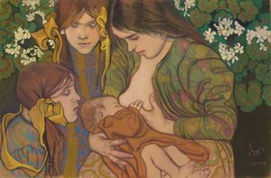 Motherhood by Stanislaw Wyspianski