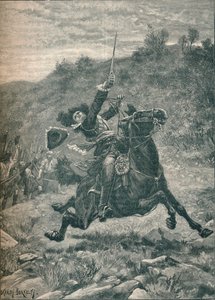 Last Charge of Viscount Dundee at the Battle of Killiecrankie, Scotland by Stanley Berkeley