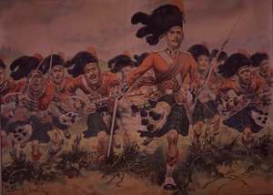 Charge of the Black Watch by Stanley L. (after) Wood