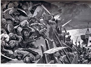 Crusaders Storming Nicaea by Stanley L. Wood
