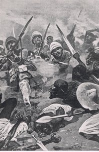 The square at Abu-Klea by Stanley L. Wood