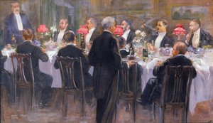Dinner at 110 Pembroke Road, Bristol by Stanley Lloyd