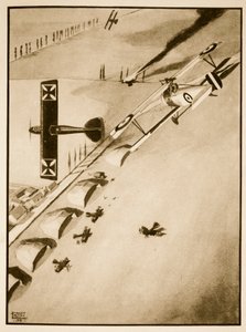 Colonel Bishop Gains his V.C, illustration from 