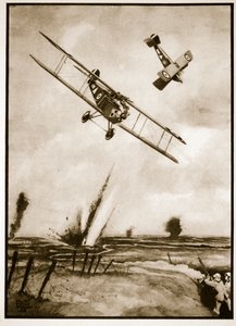 Trench Strafing, illustration from 
