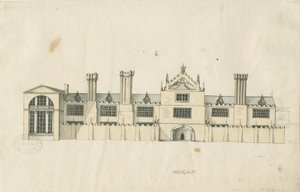 Blithfield Hall by Stebbing Shaw