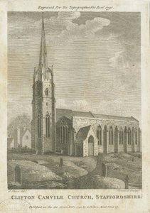 Clifton Campville Church by Stebbing Shaw