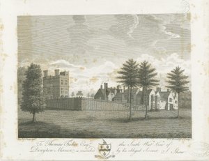 Drayton Bassett - "Drayton Manor" (engraving)