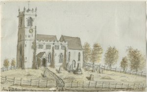 Kings Bromley Church by Stebbing Shaw