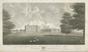 Shenstone Park - Hall: engraving, nd [late 18th cent]