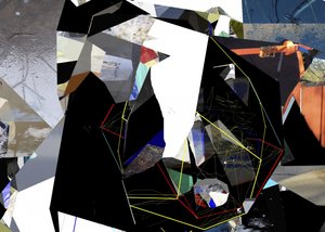 Abstract Geometric Collage