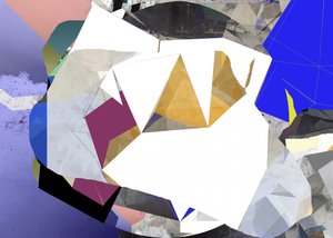 Faceted Modern Abstraction by Stefan Fransson