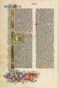 Initial H: The Exodus of the Israelites by Stefan Lochner