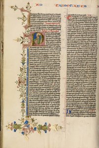 Initial P: Saint Paul by Stefan Lochner