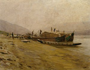 Danube Towboats at Spitz