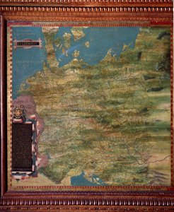 Germany Map by Stefano Bonsignori by Stefano Buonsignori