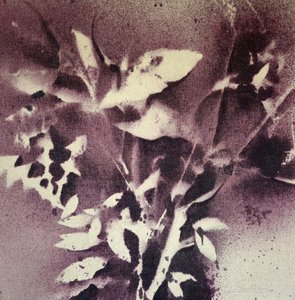 Dark Botanical Abstract