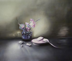Dreamlike Floral Still Life by Stefano Mazzolini