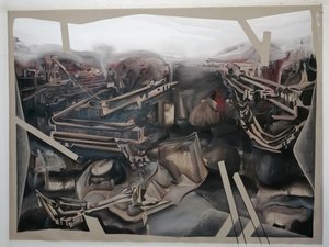 Dystopian Machine Landscape by Stefano Mazzolini