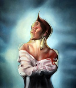 Ethereal Fluid Portrait by Stefano Mazzolini