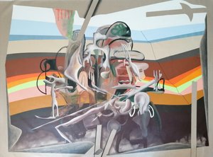 Surreal Dreamscape Figures by Stefano Mazzolini