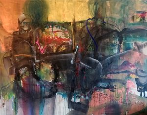 Vibrant Urban Abstract by Stefano Mazzolini
