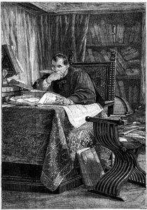 Portrait of Niccolo Machiavelli by Stefano Ussi