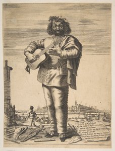 Carlo Cantu Called Buffetto by Stefano della Bella, Jean Couvay