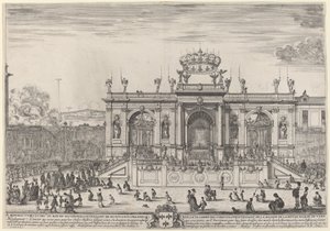 Altar for Corpus Christi Day by Stefano della Bella