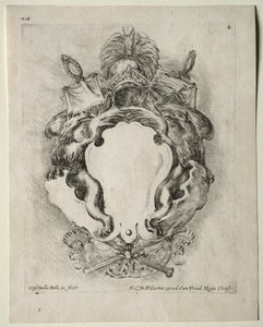 Collection of Various Caprices and New Designs of Cartouches and Ornaments: No. 4