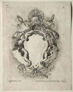 Collection of Various Caprices and New Designs of Cartouches and Ornaments: No. 4