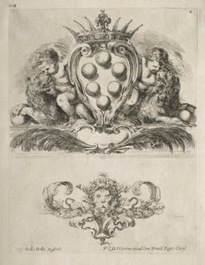 Collection of Various Caprices and New Designs of Cartouches and Ornaments: No. 6