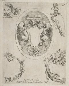 Collection of Various Caprices and New Designs of Cartouches and Ornaments: No 8
