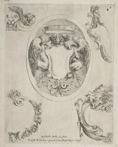 Collection of Various Caprices and New Designs of Cartouches and Ornaments: No 8
