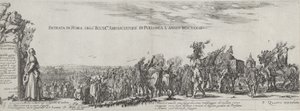 Entry of the Polish Ambassador into Rome by Stefano della Bella