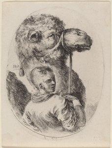 Groom with a Camel by Stefano della Bella