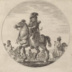 Hungarian Cavalier by Stefano della Bella