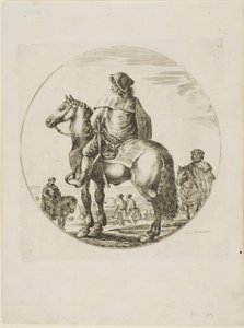 Hungarian Horseman by Stefano della Bella