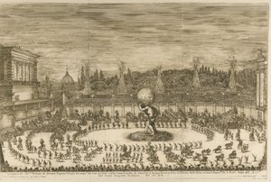 Il mondo festeggiante, Balletto a Cavallo on the Occasion of the Wedding of Cosimo de Medici by Stefano della Bella