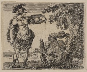 Jason, from Game of Mythology by Stefano della Bella