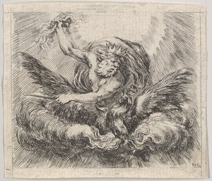 Jupiter, from Game of Mythology by Stefano della Bella